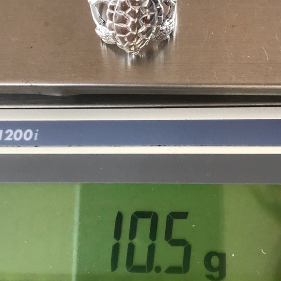 NWT, .925 ring baby sea turtle ring handmade by me - Picture 6 of 7